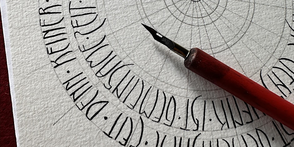 Anfängerkurs Kalligrafie Jugendstil lernen Kalligraphie Erfurt