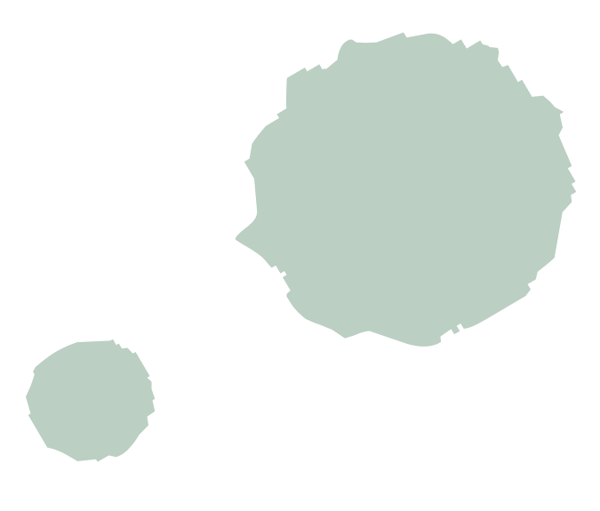 Kunstkrämerin Tintenklecks grün