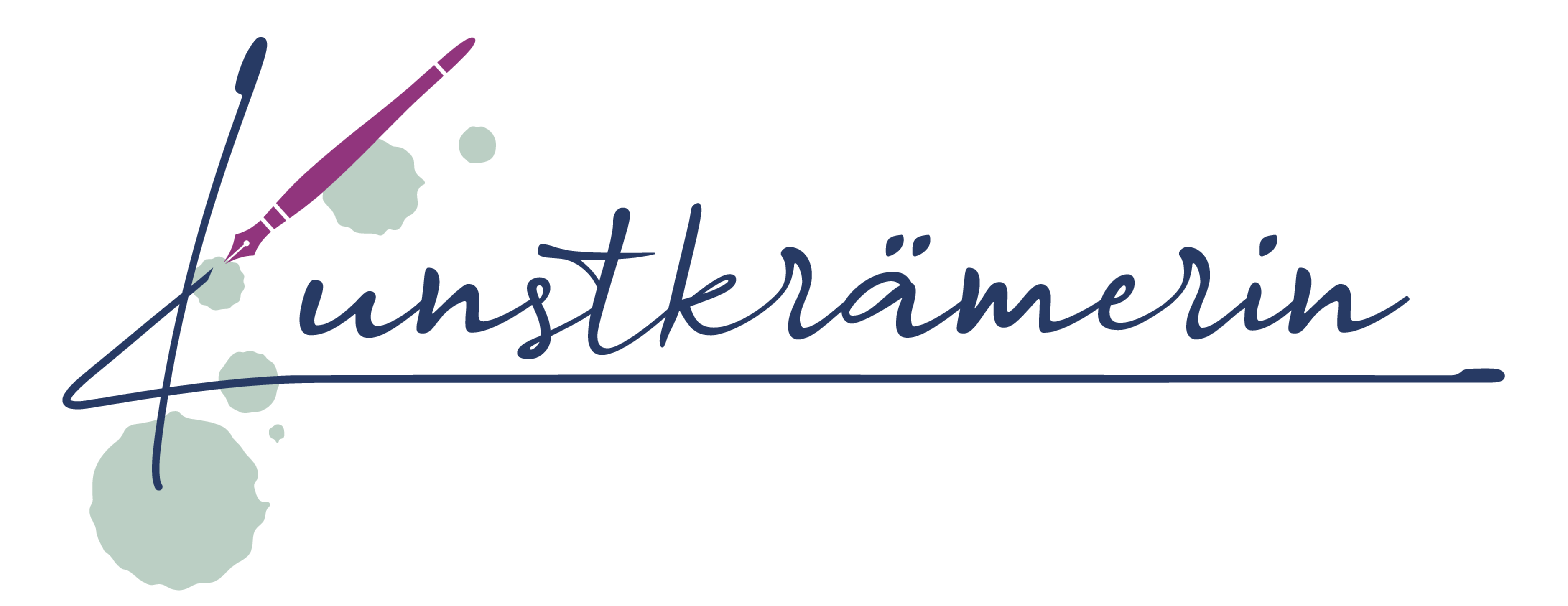 Kunstkrämerin Erfurt Handlettering Kalligrafie Aquarell