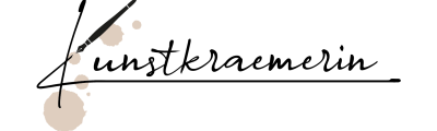 Kunstkraemerin-Logo-Schriftzug